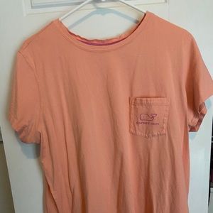 Coral Vineyard Vines Short Sleeve